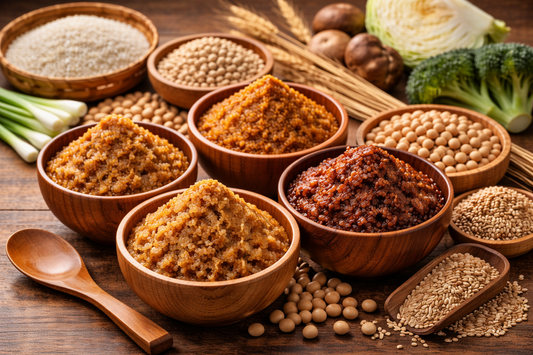 味噌の種類と体への働き